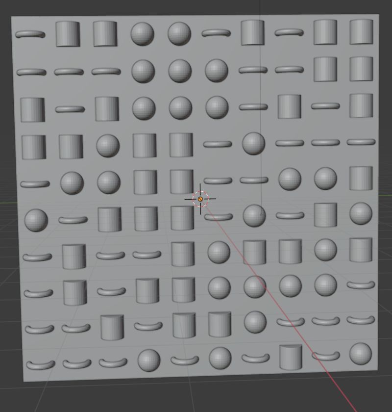 Modeling Array With Random Objects Blender Stack Exchange - Best Dark Backgrounds in Desktop