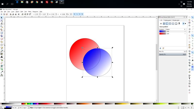 How To Create A Clockwise Gradient In Inkscape Graphic Design Stack - Nature Illustration Collection - High Resolution Quality