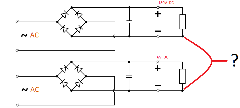 Audio Multiple Grounds From Diode Bridge Safe Or Really