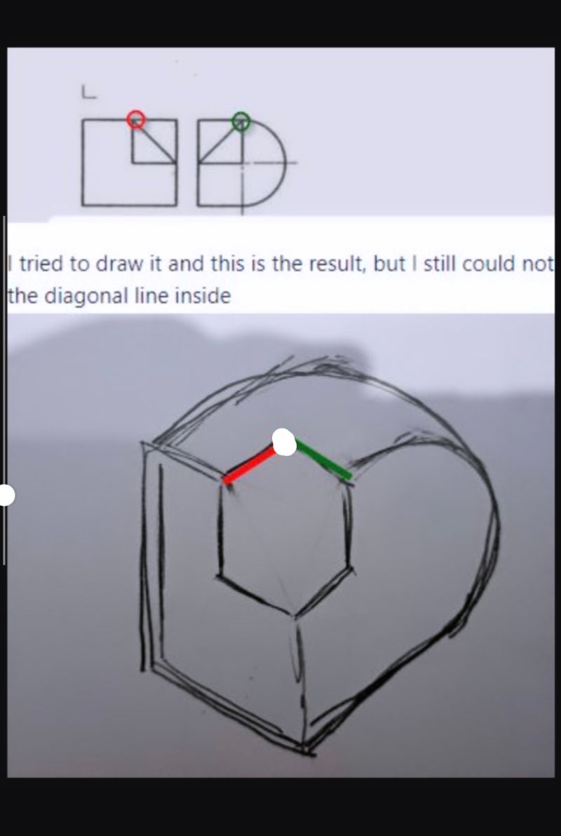 Technical Drawing Missing View And Isometric Projection Engineering - Best Minimal Illustrations in Ultra HD