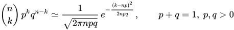 Probability Why Does Binomial Distribution Fits Normal Distribution Mathematics Stack Exchange - Best Gradient Patterns in Retina