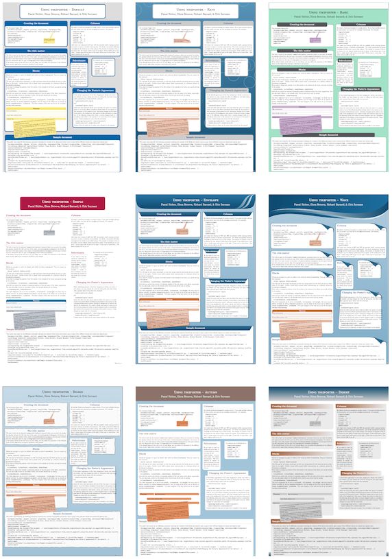 Document Classes How To Create Posters Using Latex Tex Latex - Classic Colorful Image - Desktop