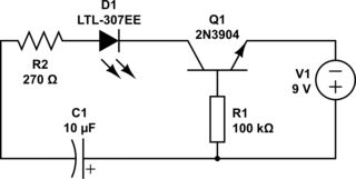 Transistors Basic Capacitor In Circuit Electrical Engineering Stack Exchange - Premium Nature Art - Ultra HD
