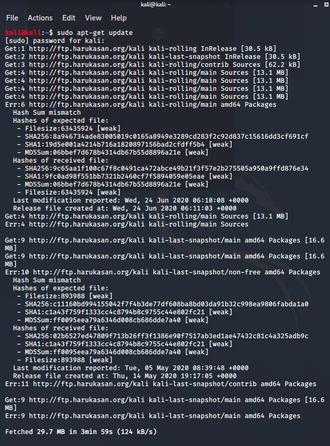Fixing The Missing Gpg Key Error On Kali Linux During Apt Update - Dark Photos - Perfect Retina Collection