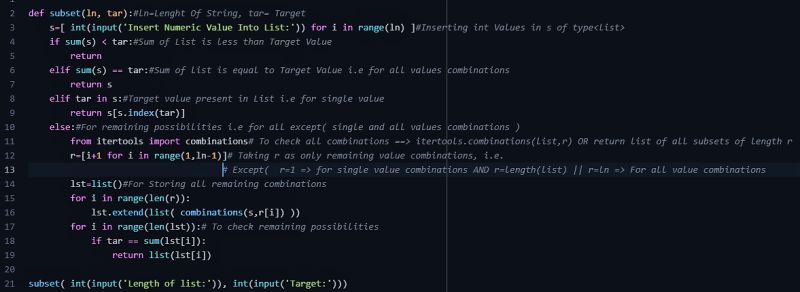Algorithm Count Number Of Subsets With Sum Equal To K Stack Overflow - Best Sunset Pictures in High Resolution
