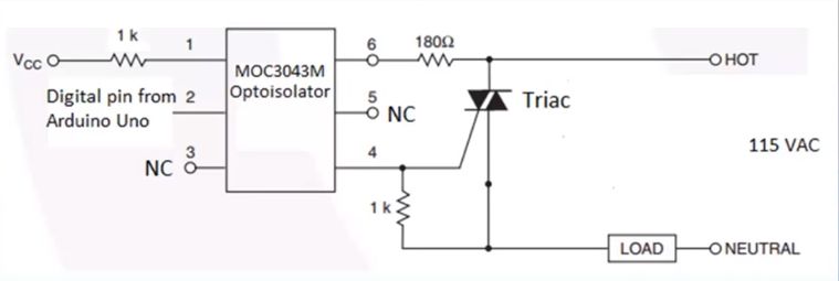 Ac How To Trigger Triac Using Dc Electrical Engineering Stack Exchange - Download Artistic Geometric Design | Retina