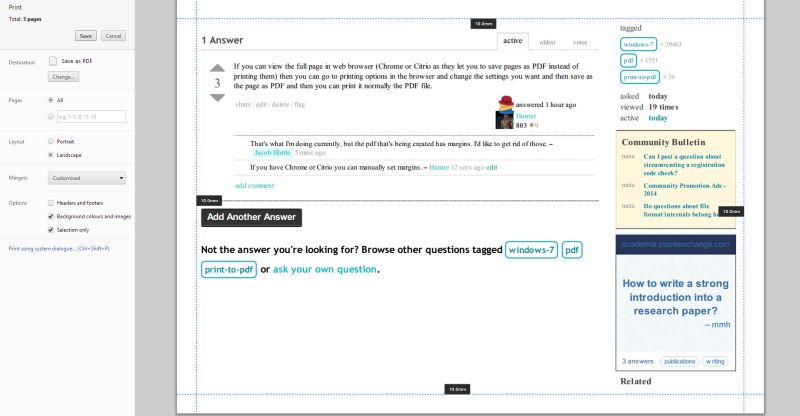 Remove Margins Pdf Printing Ninjagala - City Arts - Incredible 8K Collection