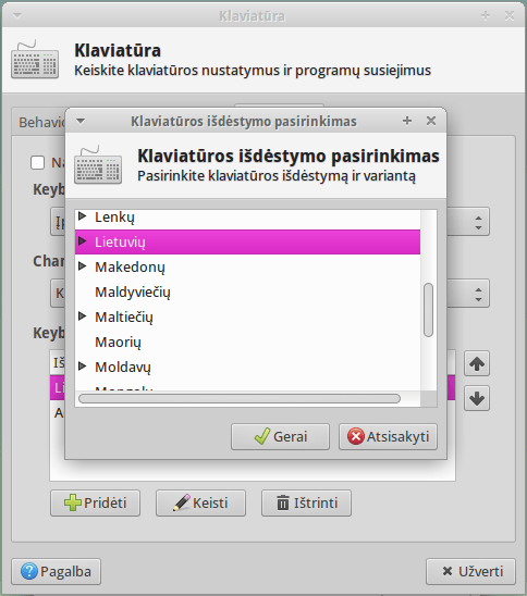 The file /etc/default/keyboard has the correct settings. 13.04 - How can I get the correct Lithuanian Keyboard