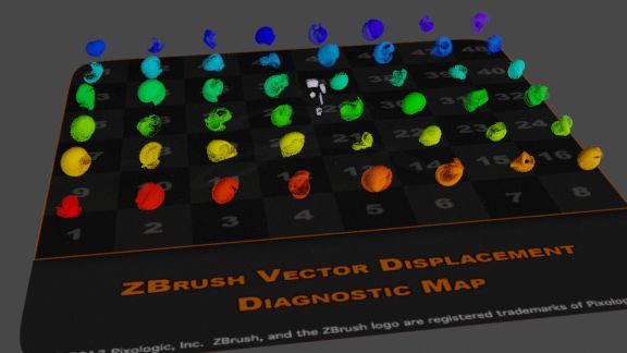 Cycles Render Engine Zbrush Vector Displacement Maps Blender Stack - Full HD Abstract Backgrounds for Desktop