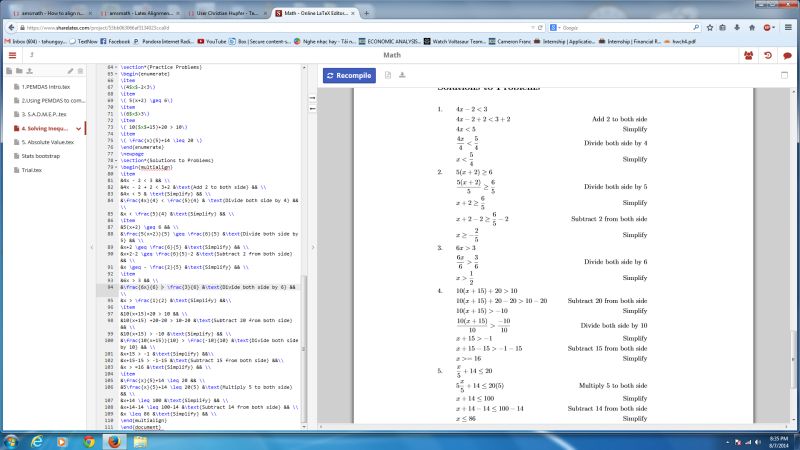 Sectioning Numbering Align Environments Tex Latex Stack Exchange - Light Wallpaper Collection - Full HD Quality