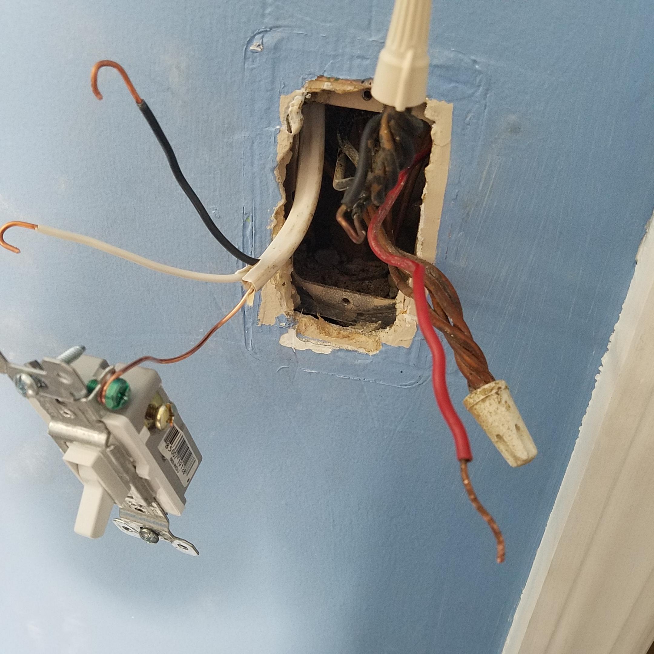 Wiring a light switch old wiring switch light wiring wire outlet