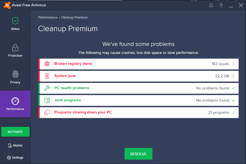 Avast Detected Slow Program Super User