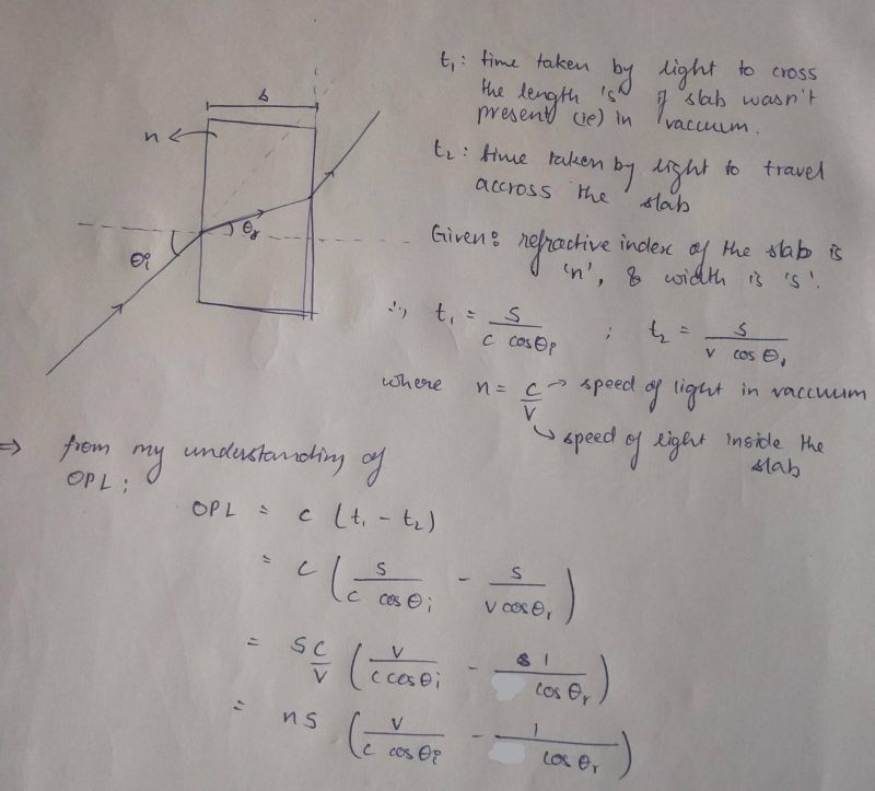 Homework And Exercises Optical Path Difference Physics Stack Exchange - Nature Illustration Collection - High Resolution Quality