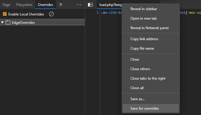 Css Edge Browser Developer Tools Local Override Not Visible When I - 8K Vintage Patterns for Desktop