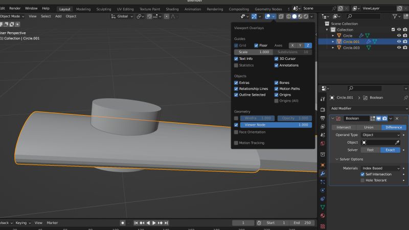Mesh Why Does Boolean Cut Not Work Blender Stack Exchange - 4K City Images for Desktop