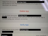 Ios9 Not Verified Enterprise Developer Message Reappears In Ios 9