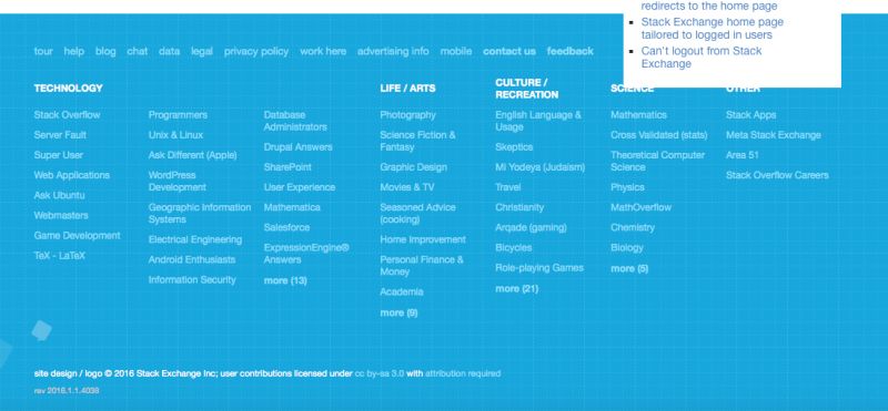 Accessing The Stack Exchange Home Page From A Community Page Meta - Professional Light Wallpaper - 4K