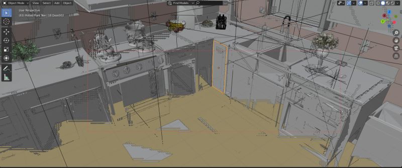 3d View Live Rendering Problem In All Viewport Modes Other Than - Elegant Mountain Illustration - Retina