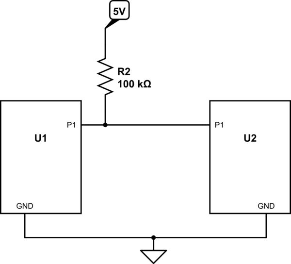 Pullup Voltage Divider With Pull Up Resistors Electrical - Ultra HD Geometric Wallpapers for Desktop