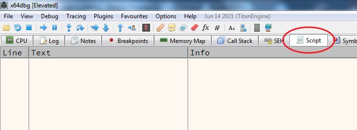 How To Run A Script In X64dbg Reverse Engineering Stack Exchange - Abstract Wallpapers - Stunning Desktop Collection