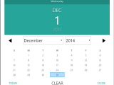 Javascript Materialized Date Picker Style Postback Issue Stack Overflow
