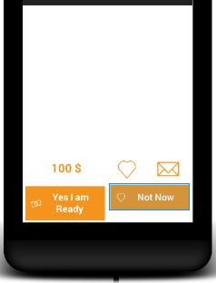 Android How To Keep Button Width In Proportion To Screen Size Using - Perfect Sunset Pattern - Retina