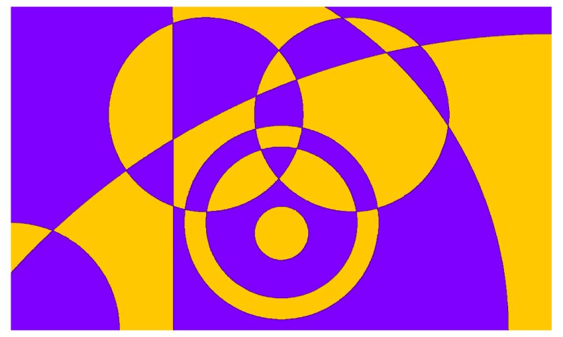 Code Golf Two Coloring Overlapping Circles Code Golf Stack Exchange - Download Classic Light Pattern | Desktop