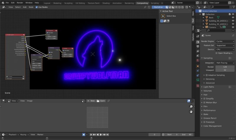 Cycles Render Engine Complications With Rendering And Compositing - Nature Illustration Collection - HD Quality