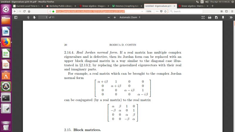 Diagonalization Complex Eigenvalue Of Self Adjoint Matrix - Incredible Space Design - HD