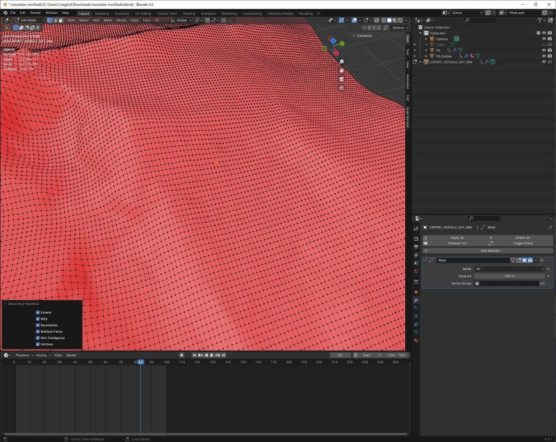 Possibly Interesting Wireframe Modifier Stack Tutorials Tips And - Mountain Photo Collection - HD Quality