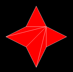 opengl pointed glut draw using