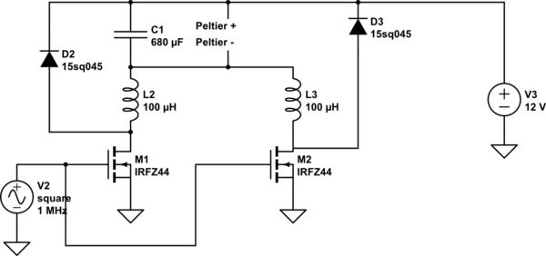 Power Peltier Driving Circuit Electrical Engineering Stack Exchange - Download High Quality Gradient Illustration | Retina