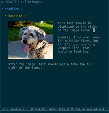 Image And Text Side By Side In Org Mode How To Flow Text Around An - Premium Mountain Illustration Gallery - Desktop