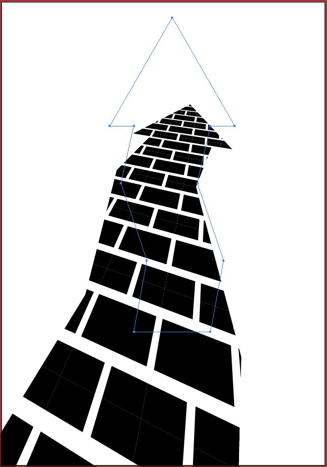 3d Illustrator Cs5 Brick Pattern With Perspective Graphic Design - Download Modern Light Illustration | Retina