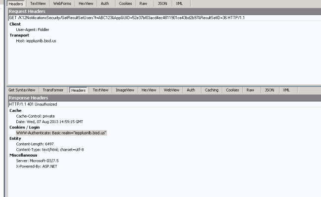 C 401 Unauthorized Error Web Api Mvc Windows Authentication Itecnote