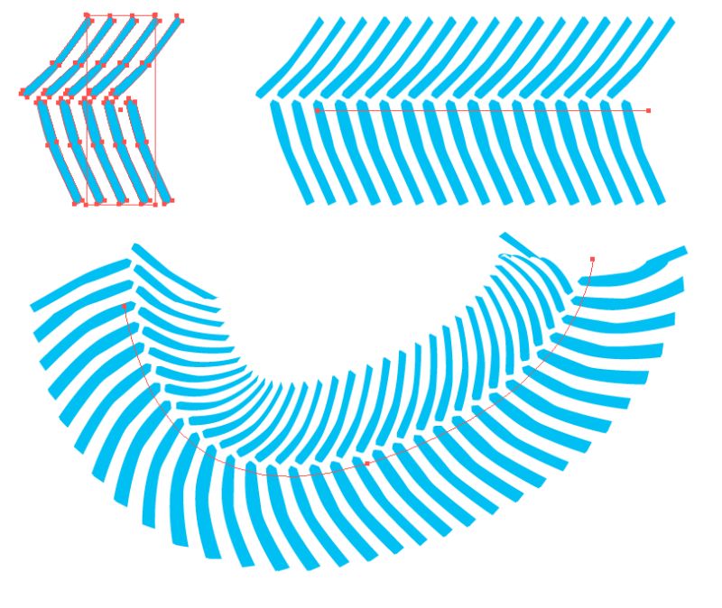 Path Illustrator How To Create A Pattern Brush That Overlaps Itself - Premium Light Texture Gallery - 8K