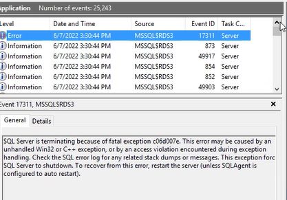 How To Troubleshoot Sql Server Is Terminating Because Of Fatal - Landscape Texture Collection - 8K Quality
