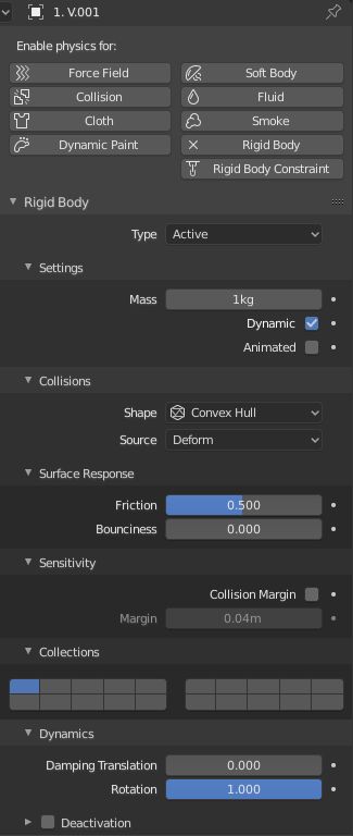 Force Fields Affecting Selected Rigid Body Objects Blender Stack Exchange - Light Patterns - Artistic Desktop Collection