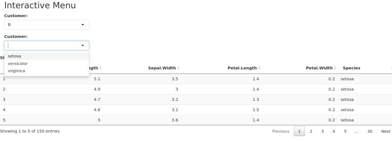 Adding An Interactive Menu Based On Selectinput In R Shiny Stack Overflow - Gradient Patterns - Gorgeous High Resolution Collection