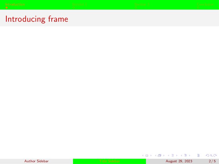 Latex Beamer Headline Setup Stack Overflow - 8K Colorful Designs for Desktop