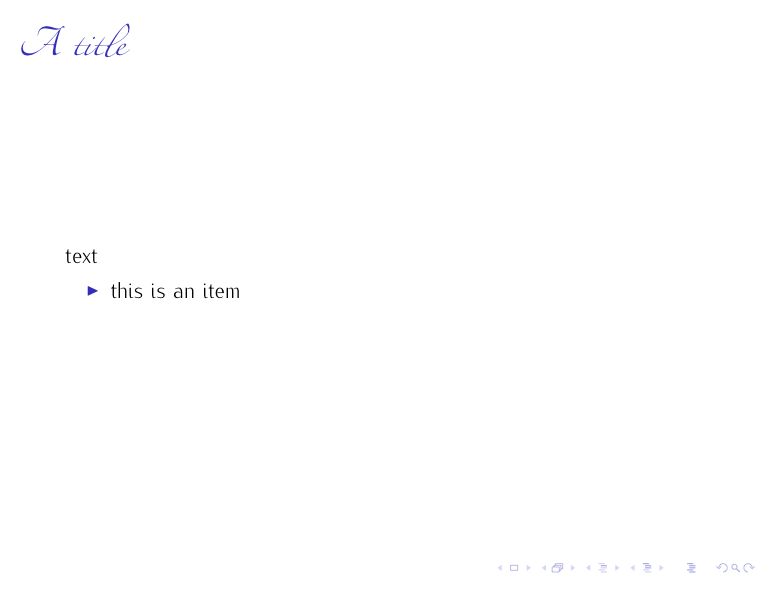 Itemize Unicode Math Package Affects Bullet Size In Beamer Tex - Best Colorful Photos in Full HD