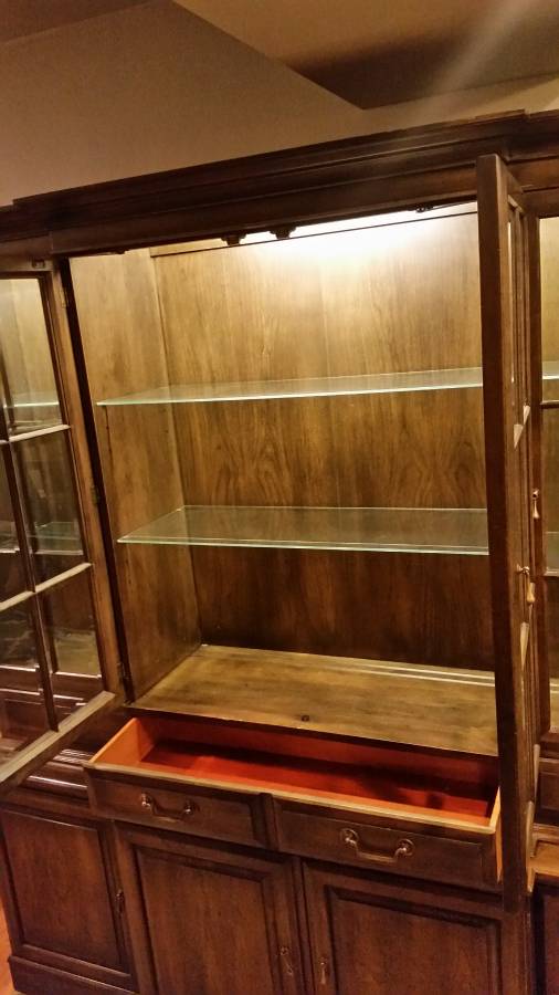 This was the entirety of this conversation, the post only had a city name and they were . furniture - Can I cut the back off a china cabinet to