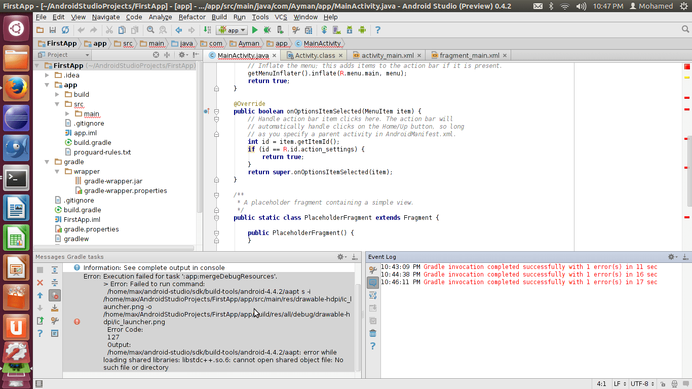 Cannot Resolve Symbol Shows In Styles Xml Stack Overflow 