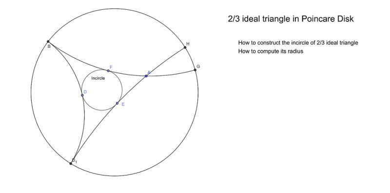 Geometry Hyperbolic Ideal Triangle Mathematics Stack Exchange - Premium Abstract Image Gallery - Mobile