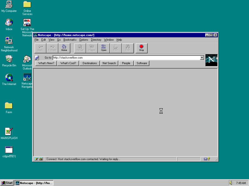 Netscape Browser - Light Pictures - Classic Retina Collection