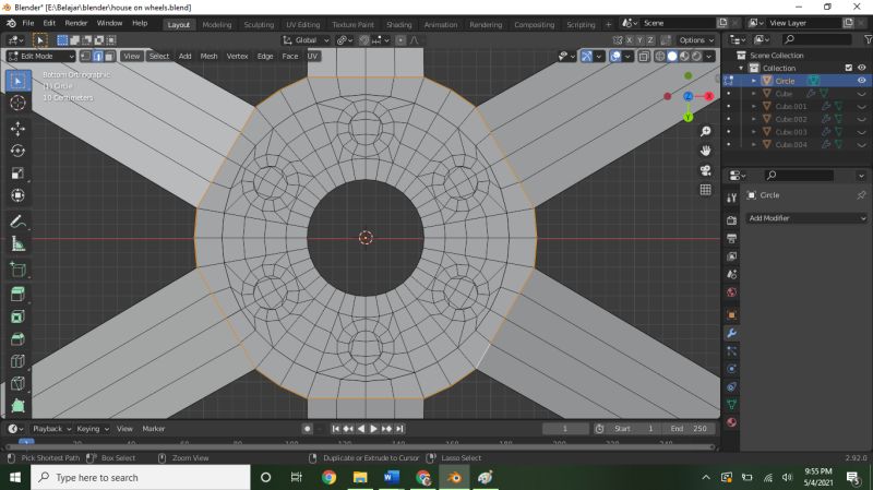 Modeling Loop Tool Does Not Create A Circle Blender Stack Exchange - Ultra HD Ultra HD Geometric Designs | Free Download