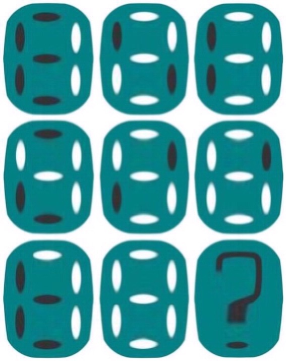 Logical Deduction What S The Missing Pattern 3x3 Grid Dot Pattern - Abstract Design Collection - High Resolution Quality