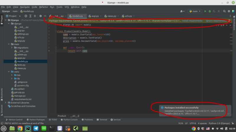 Python Pycharm Does Not Detect Installed Installed Packages Stack - Premium Minimal Art Gallery - Desktop