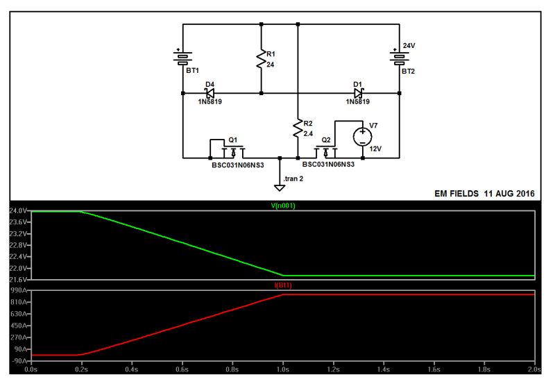 Power Supply Source Switch Between Two Batteries Electrical - Best Geometric Images in 8K