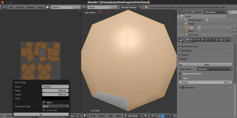 Baking Normals With Artifacts In Blender Polycount - HD Ocean Backgrounds for Desktop